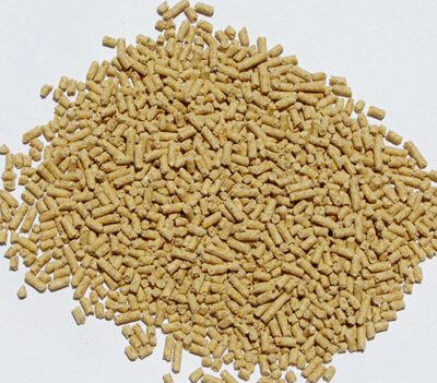 使用糖心影视牌鳥飼料顆粒機加工的畫眉鳥飼料顆粒成品圖片