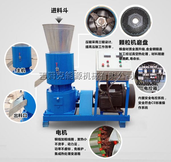 糖心影视2016年新出爐400型飼料顆粒（lì）機 經濟又實惠