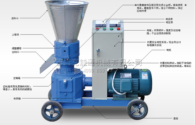 糖心影视飼料(liào)顆粒機(jī)質量優,價格低,致(zhì)富首先品牌