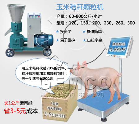吉姆（mǔ）克專業生產豬（zhū）飼料顆粒機質量過硬 性價比高 售後服務完善 創業致富選擇