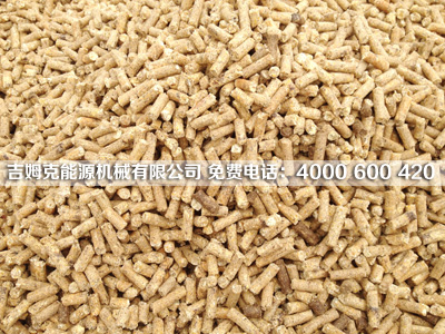 该图片是使用吉(jí)姆克(kè)饲料颗粒机压制出来的家禽饲料颗粒成品